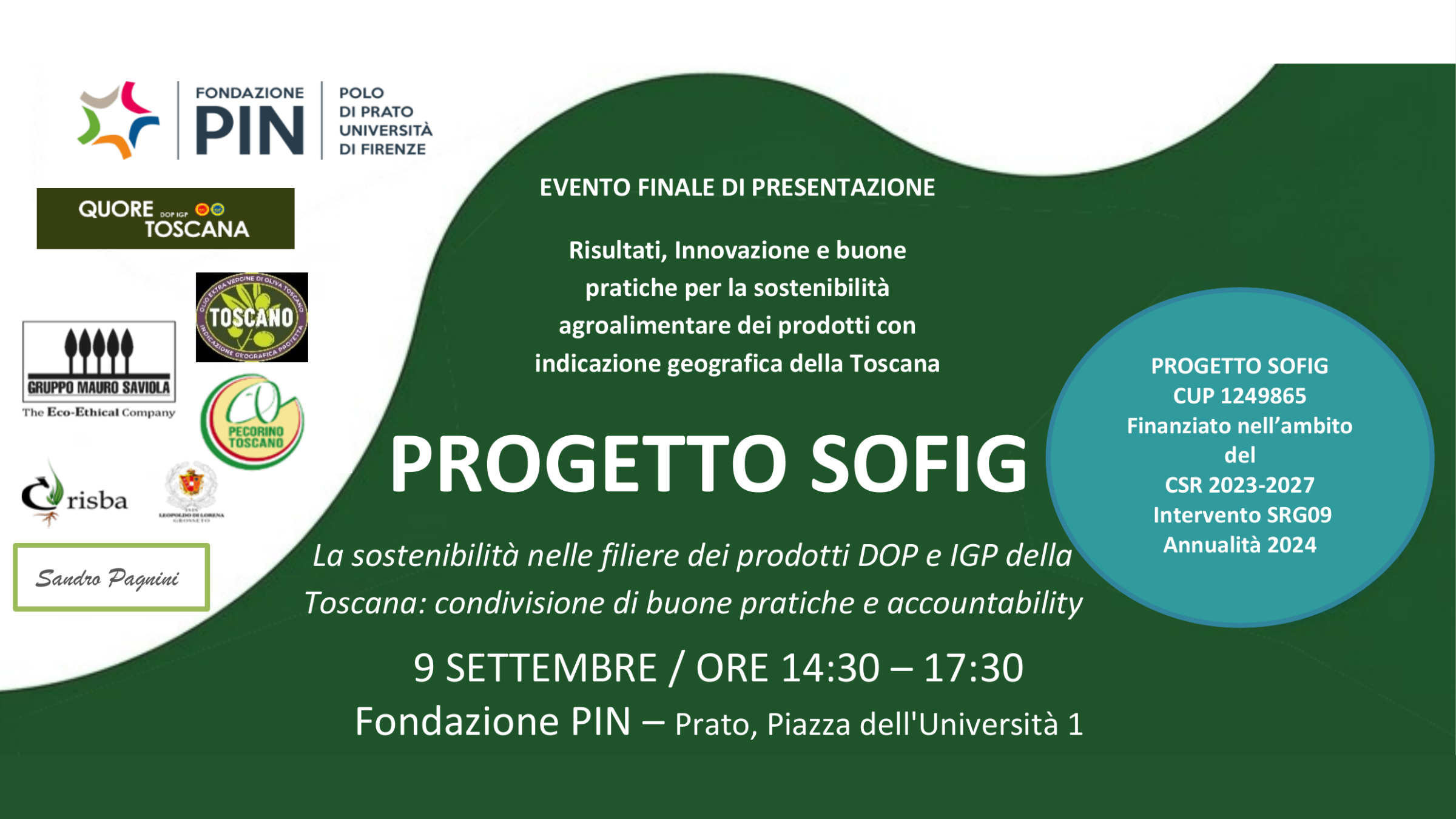 Evento Finale Progetto SOFIG